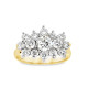 Pre Owned 18ct Diamond Cluster Ring ZU804